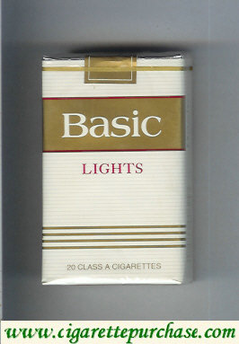 Basic Lights cigarettes soft box
